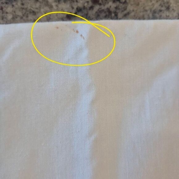 Pillowcases (2) White Cotton, Vintage, Crocheted Edge and Iron on Design that ne - Picture 10 of 11